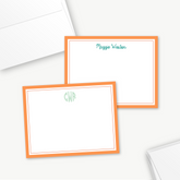 Double Border Flat Card Set